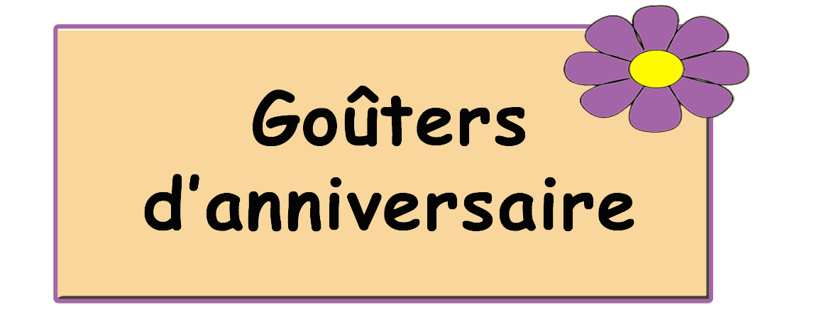 Gouters d'anniversaire